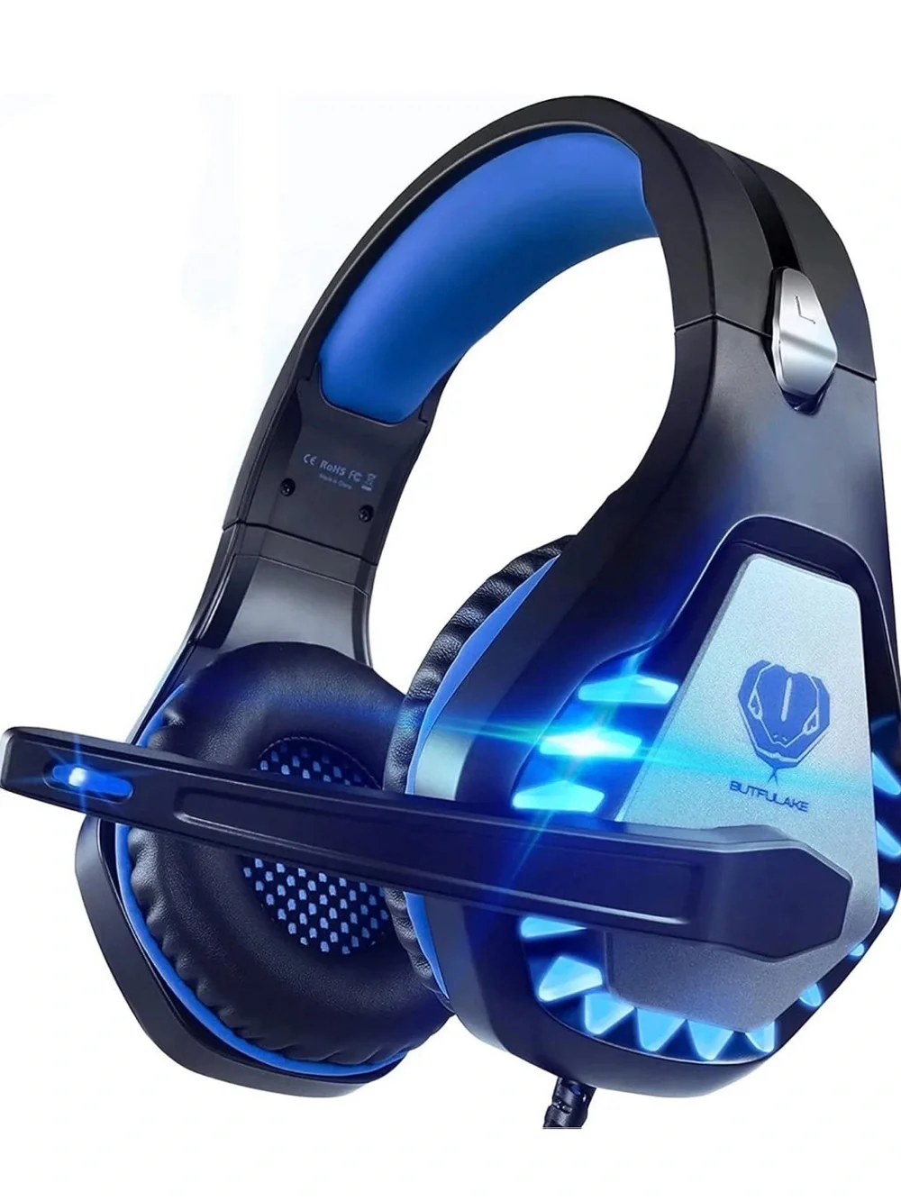 BUTFULAKE GH-1 Gaming Headset in Black and Blue